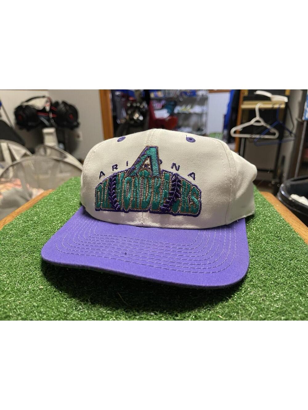 Vintage Russell Arizona Diamondbacks Hat Rare Logo SnapBack